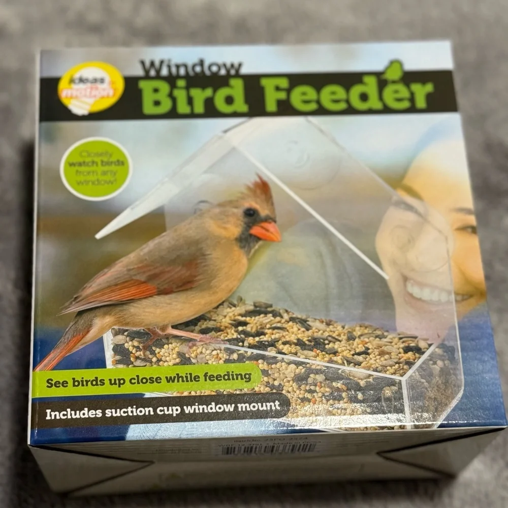 Clear Window Bird Feeder by Ideas in Motion